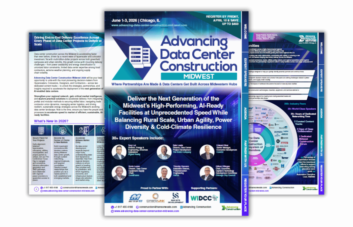 Advancing Data Center Construction Midwest 2026 brochure image